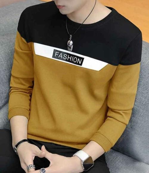 TRY THIS MEN ROUND NECK COTTON T-SHIRT