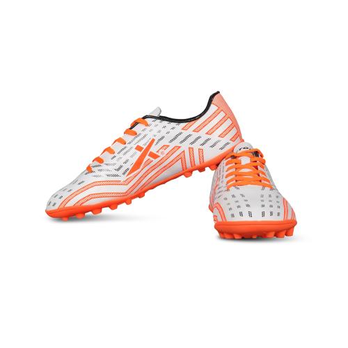 Vector X Men's X-Force Football Shoe/Studds (White-Orange)