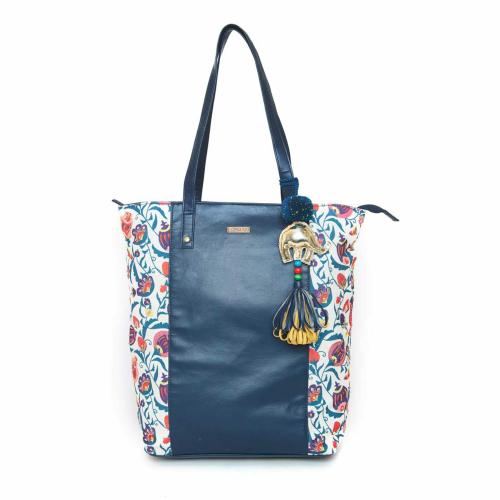 Chumbak Women Blue Tote Bag JioMart