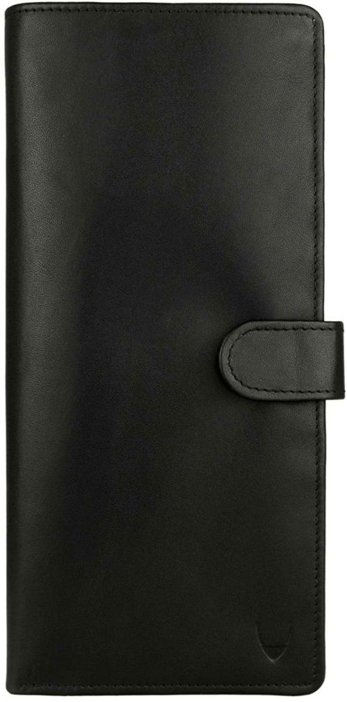 Hidesign Men Black Leather Wallet