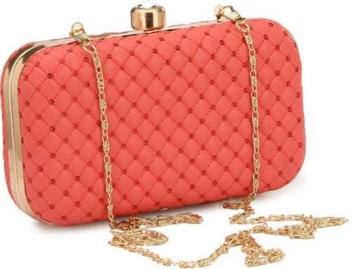 Rapid Costore PU Peach Clutch