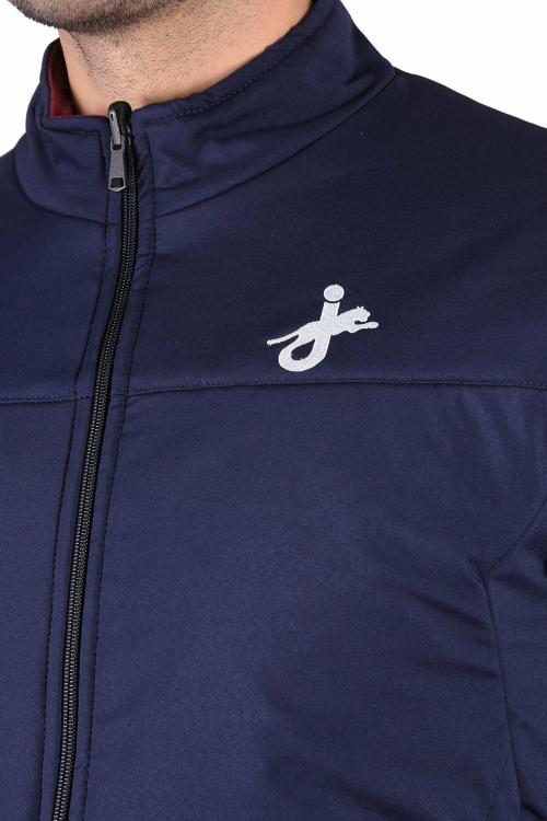 Jaguro Men's Winter Reverisble Jacket Dual Side Wearable