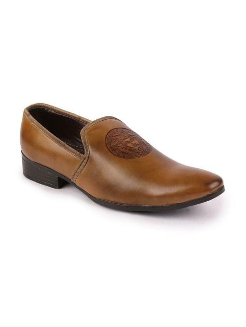 FAUSTO Men's Teek Formal Slip-On Shoes