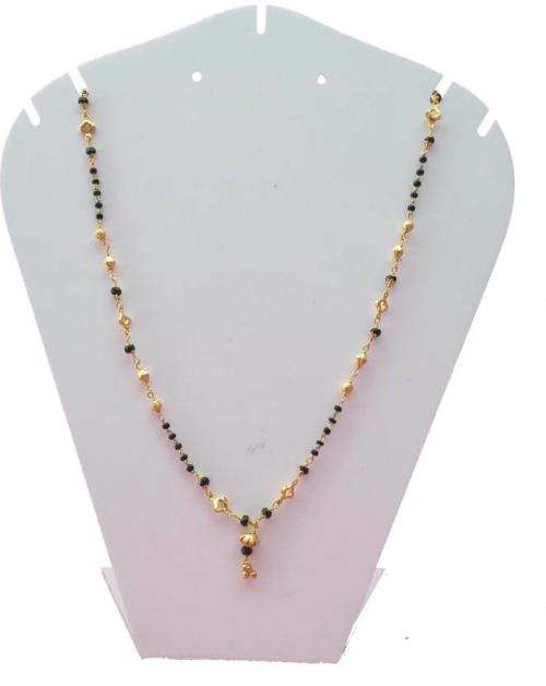 Ramdev Art Fashion Jewellery Black, Gold GoldPlated Copper, Alloy