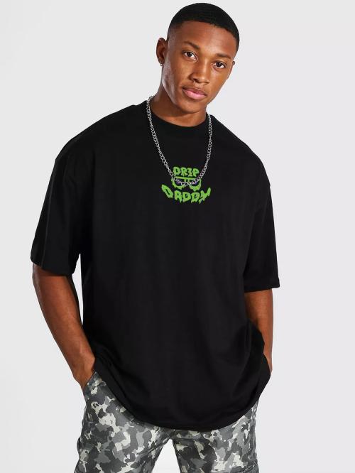 Chillme Oversized Cottonblend Half Sleeve T-Shirt for Men's