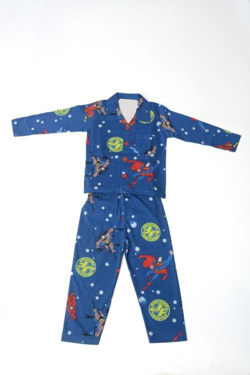 SFC FASHIONS Boy's Superman Printed NightSuit Set