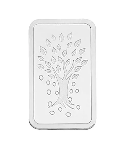 Kundan 500g (999.9) Kalpataru Tree Silver Bar