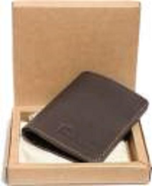 Aurochs Boss Men Casual, Trendy, Formal Brown Genuine Leather Wallet (6 Card Slots)