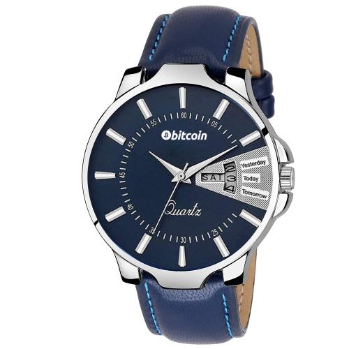 BITCOIN Wrist Watch For Men With Day & Date Indicator