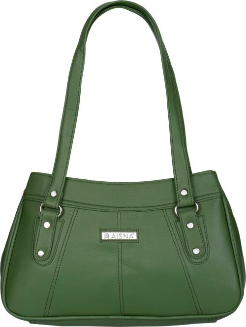 Dragstar Women Green Polyurethane Regular Size Shoulder Bag