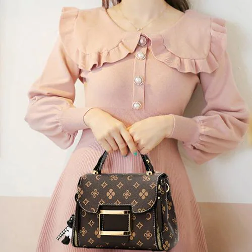 Modern Brown small size Sling Bag for Women