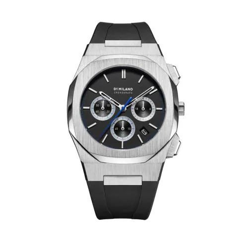 D1 Milano Chronograph Analog Black Dial Men's Watch-CHRJ01
