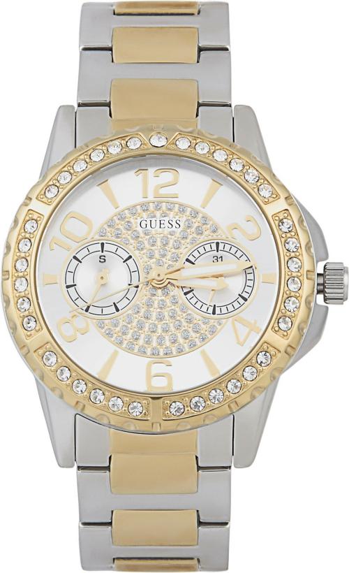 Guess Analog Silver Watch For Women (Tls-W0705L4)