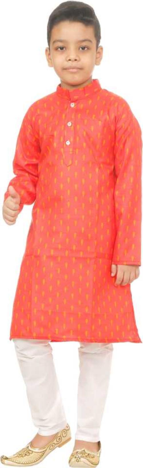 Buy DIGIMART Cotton Full Sleeves Kurta Pyjama Set For Boys Online at