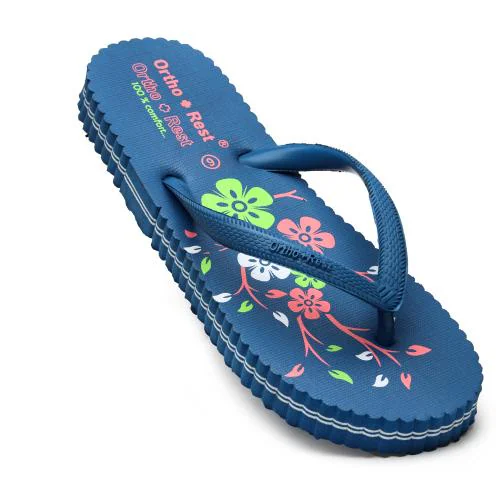 Ortho+ Rest Extra Soft Ortho Doctor Slippers For Women, Orthopedic Footwear For Home Daily Use Flip Flops Slippers| Softest Hawai slipper| Slippers for women