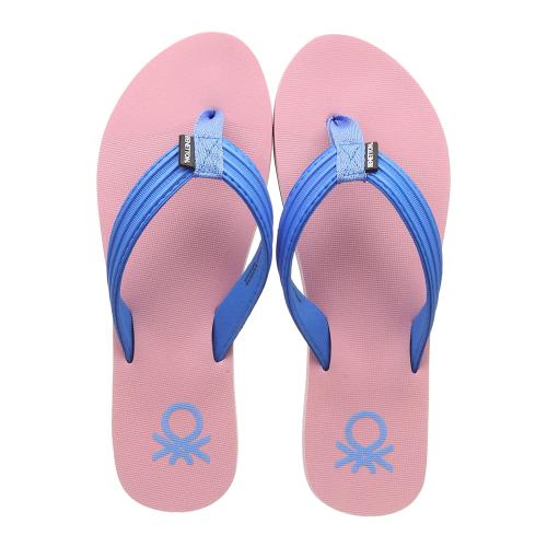 United Colors of Benetton Basic III Women Flip Flops slippers Peach