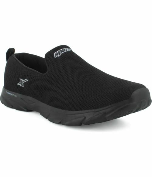 Sparx Men SM-675 Black Silver Sports Shoes