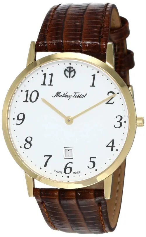 Mathey-Tissot Analog White Dial Men's Watch-H9315B6PG