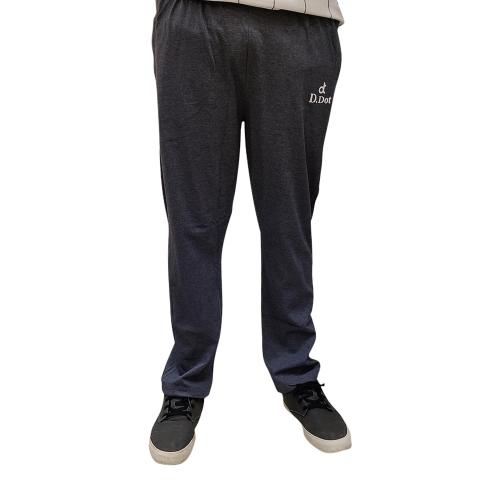 D.Dot Men Grey Pc Trackpants - M