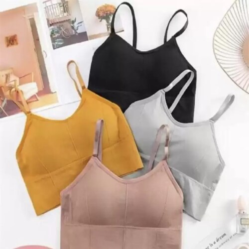 MAXBOOL pack of 4 Women Imported Bra Lightly Padded Bra (Multicolor) (size-28C)