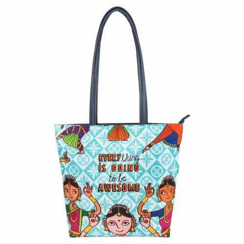 Buy Chumbak Women Teal Tote Bag Online at Best Prices in India JioMart.