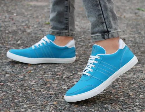 White Walkers Dark Blue Casual Shoe For Men