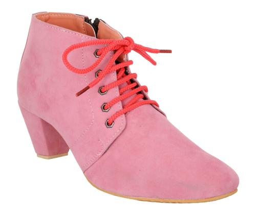 Exotique Women's Pink Casual Boot