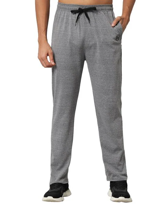 Buy NGT Medium Grey Mens Cotton Lower Track Pant (L) Online at Best