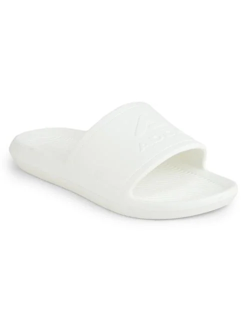 ADDA TM-SLIDER-1 Men White Solid Slide