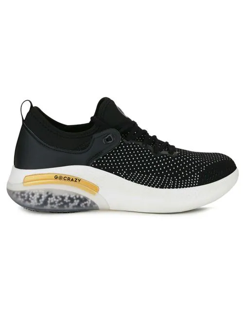 Campus BETA Black Men's Running Shoes