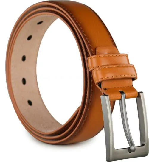 Kastner Men Tan Artificial Leather Belt - 40