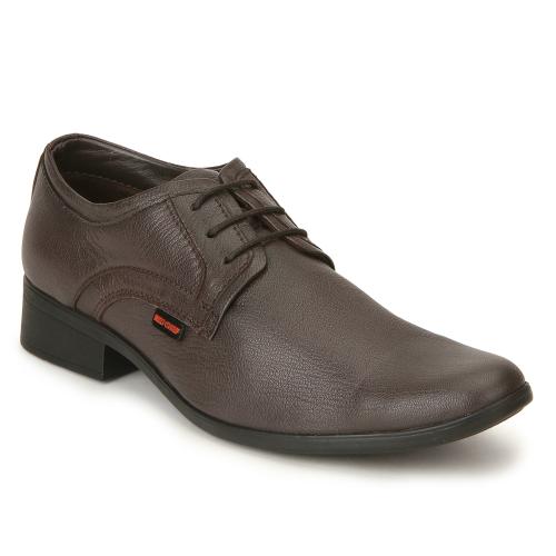 Red Chief Black Leather Formal Shoes for Men