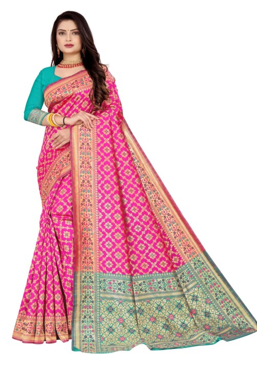QUEEN WEDDING JACQUARD SAREE