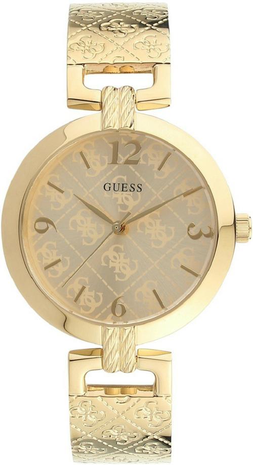 Guess Analog Gold Watch For Women (W1228L2)