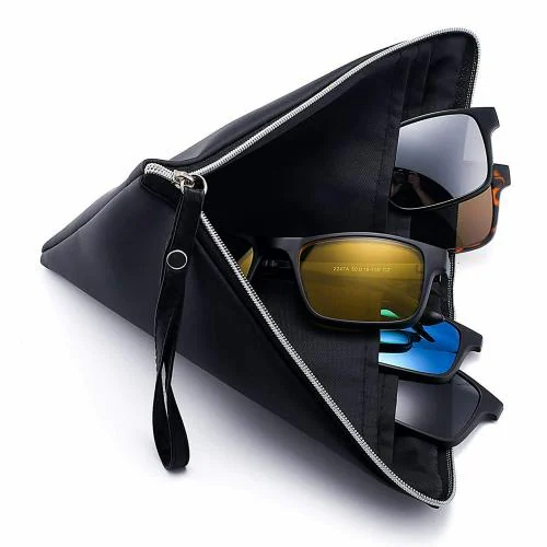 Buy JANIFAOUL Tr90 Spectacle Frame With Polarized Clip On