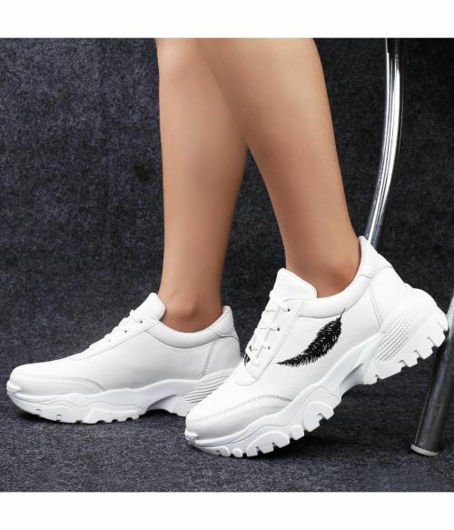 Buy Deals4you Stylish Lightweight Comfortable White Sports Casual Shoes