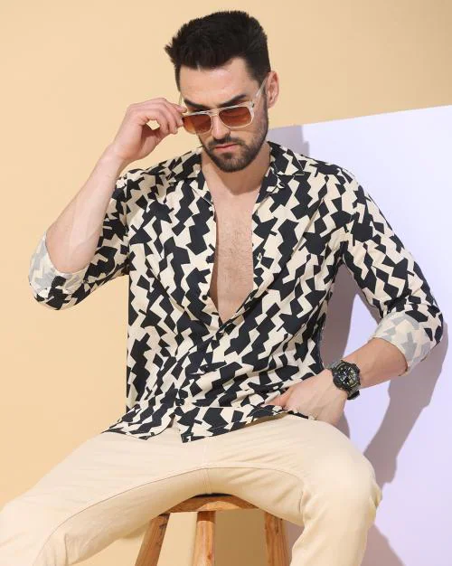 FOGA CLOTHING MEN RAYON SHIRTS