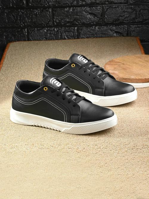 Bucik Black Streetwear Fashion Light Weight Stylish Sneaker for Men