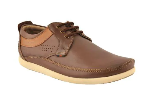 BCK by Buckaroo DRAGO Oilpul Natural Leather Brown Casual Shoes For Men