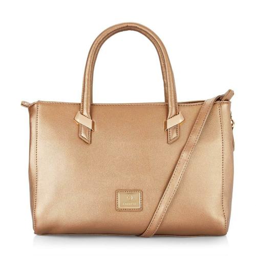 Caprese Women Handbag (Metallic Bronze)