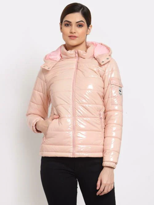 Buy Mode By Red Tape Women Light Pink Jacket Online at Best Prices in