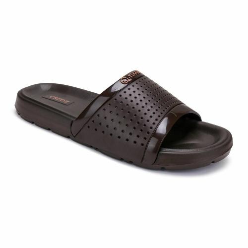 Axter Brown Flip Fops for Men