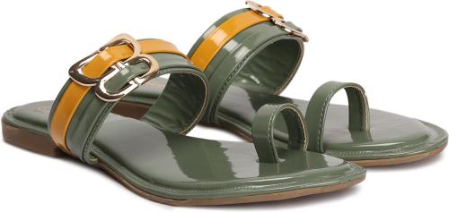 Jade Women Green Flats