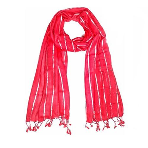 Honbon Cotton Scarf for Women with tassels free size UV Rays Protection Stole for All Seasons 1Pcs