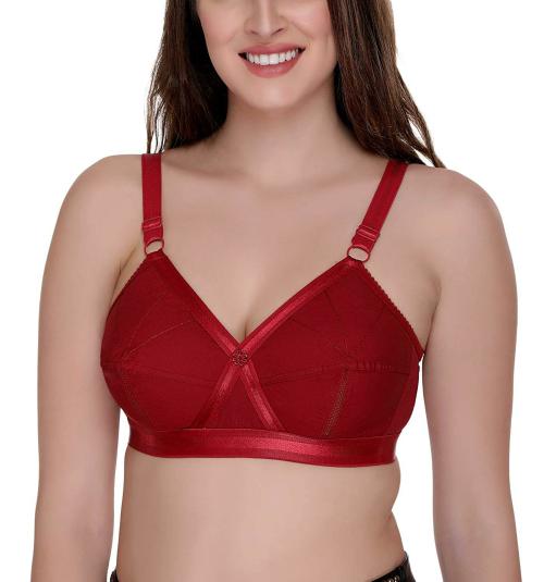 SONA Women's Cotton Non Padded Bra