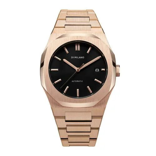 D1 Milano Automatic Analog Black Dial Men's Watch-ATBJ03