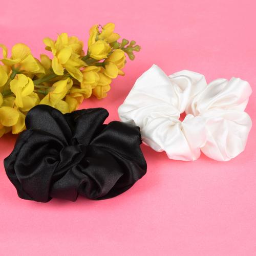 Buy NNR Satin Silk Large Hair Scrunchies For Girls And Womens, Satin