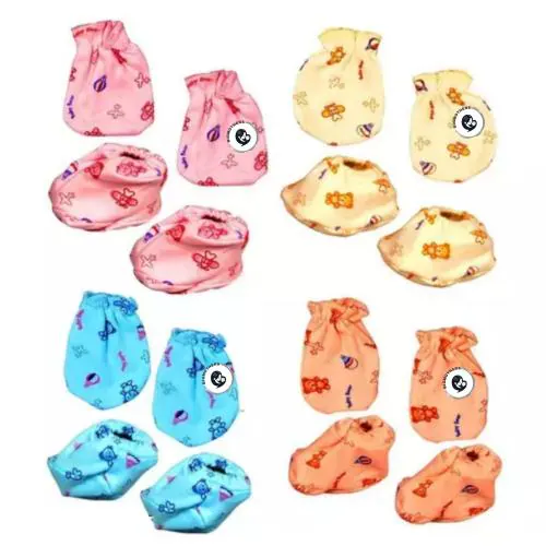BIGMOTHERS Newborn baby mitten/moja set ( 4 piece)