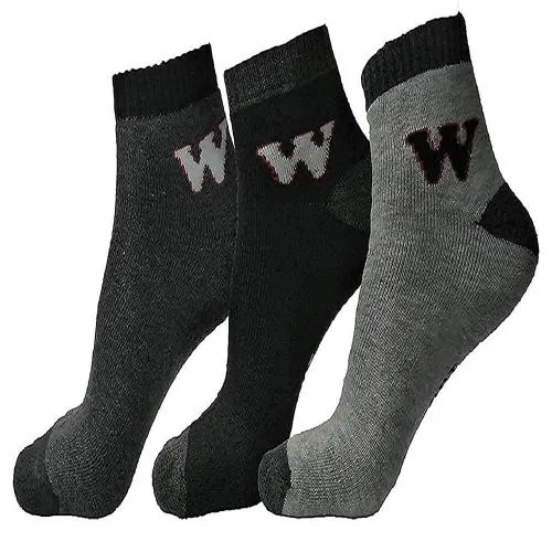 JRSON Cotton Towel Ankle Length Socks for Men-Pack of 4 Pairs|Unisex|Mens Socks|Sports Socks|Ankle Length Socks|Casual Socks|Fashionable Socks