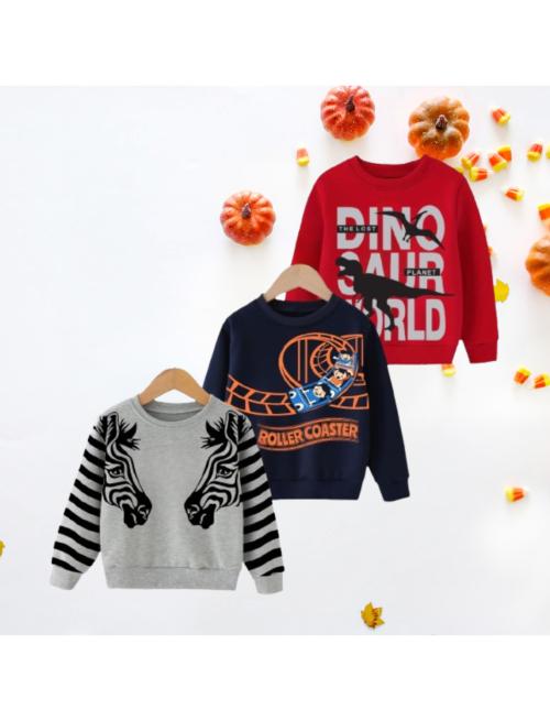 WAMMY69 RD.DINO,NV.COASTER,MEL.ZEBRA-3P 2-3 Y